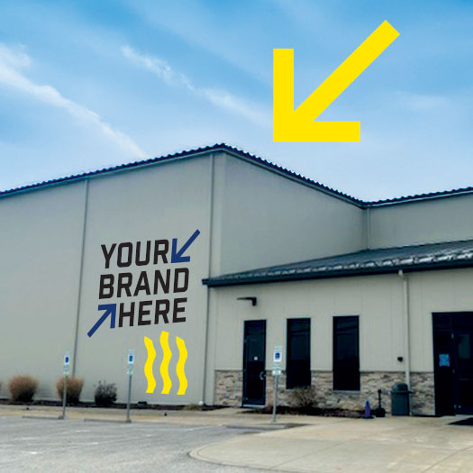 exterior building ad