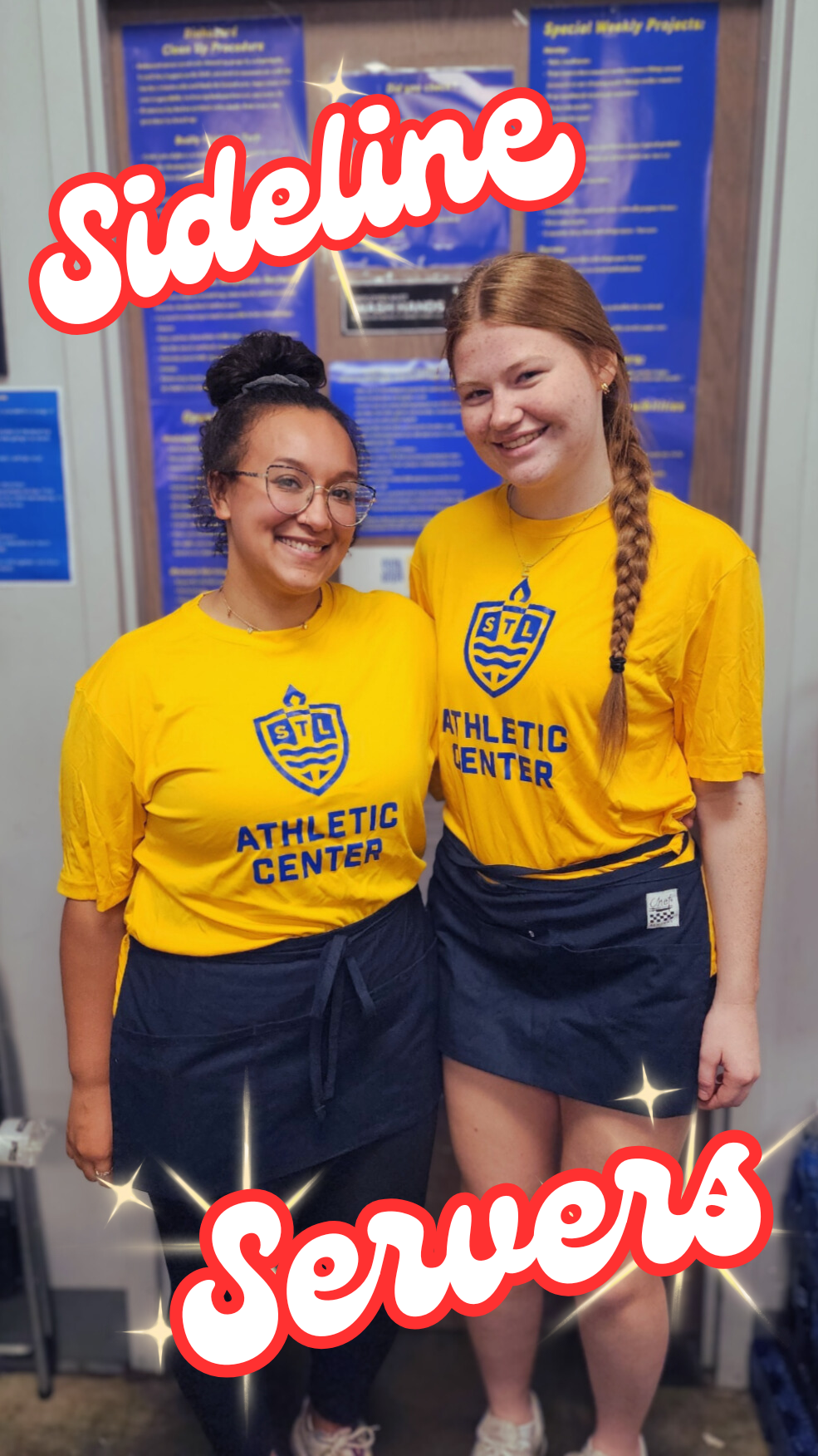 sideline servers at stl athletic center