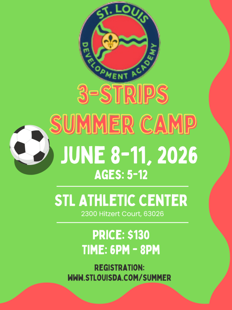 3 strips summer soccer camp