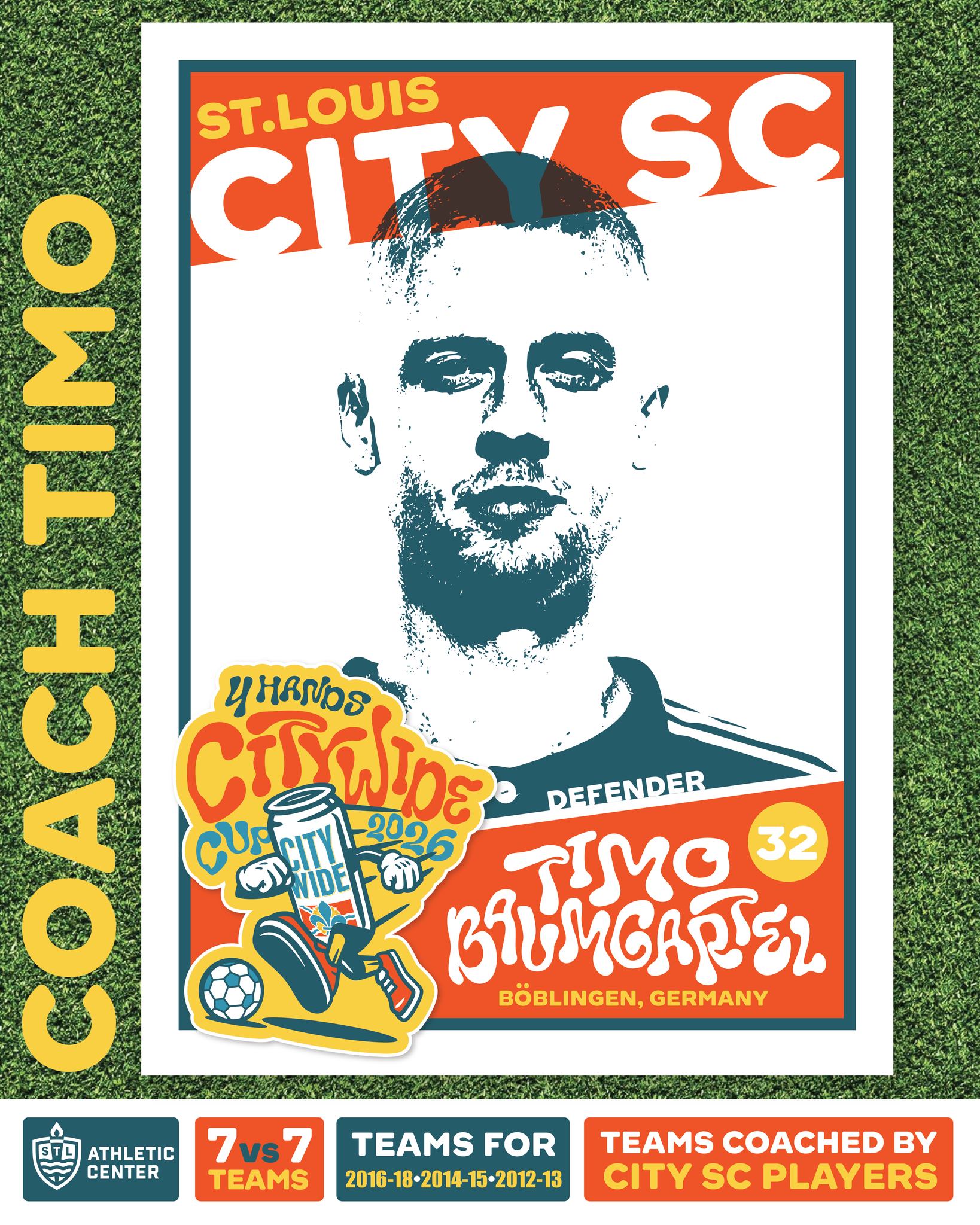 coach timo st. louis City SC coaching sessions at St Louis Athletic Center